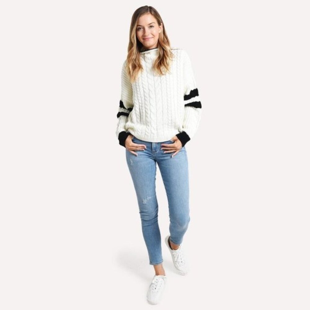 NWT Agolde mid rise skinny ankle ripped jeans